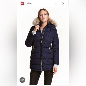 H & M maternity coat